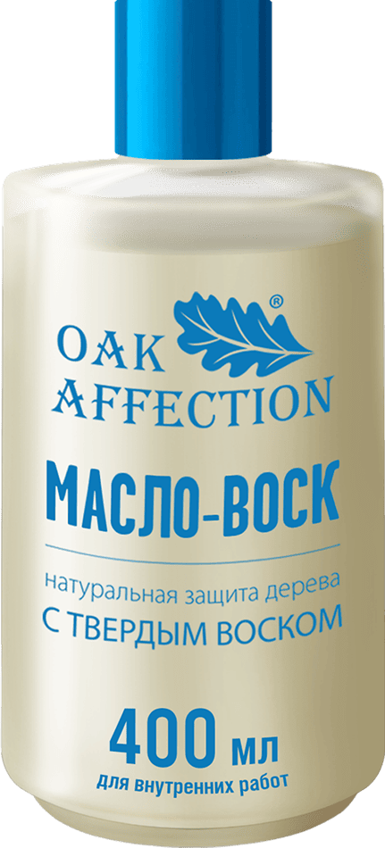 Масло-воск с твердым воском OakAffection 400 мл, прозрачный